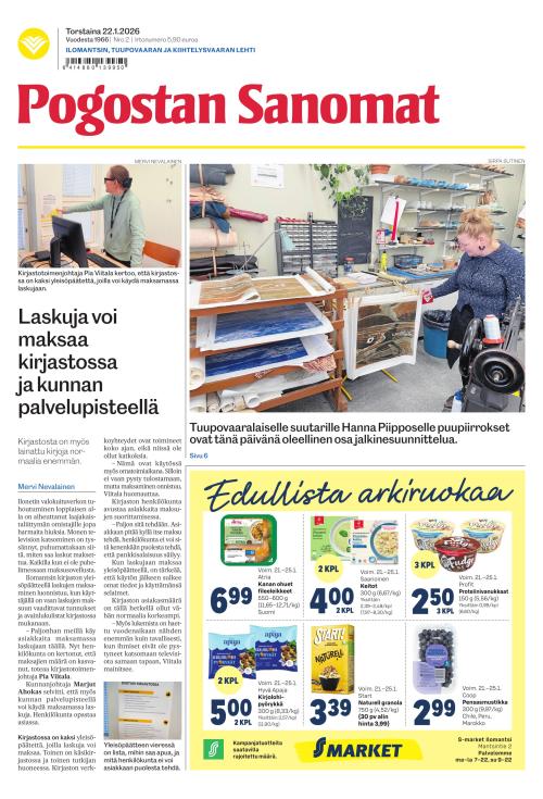 Pogostan Sanomat 22.1.2026