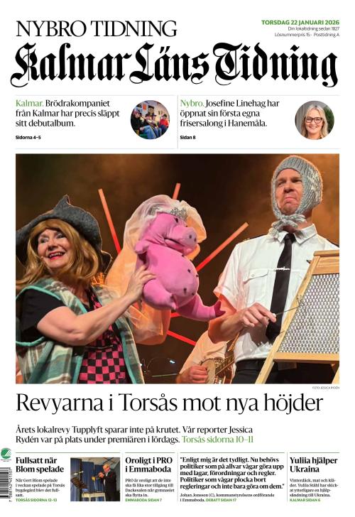 Kalmar Läns Tidning 22.1.2026