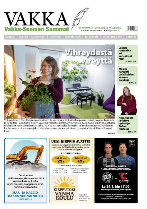 Vakka-Suomen Sanomat 23.1.2026