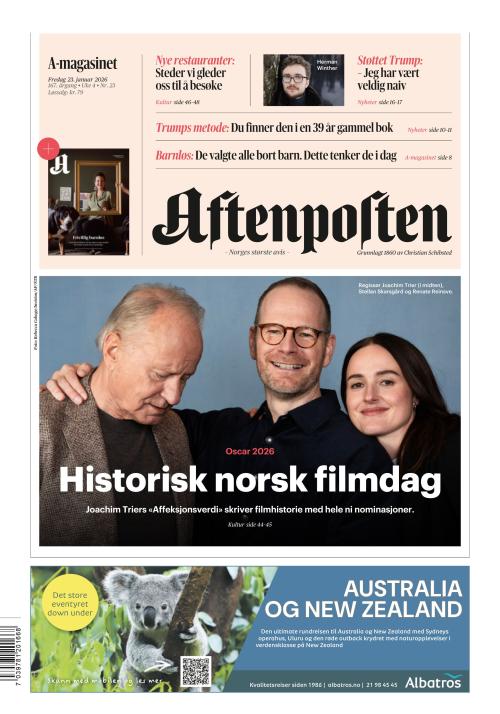 Aftenposten 23.1.2026