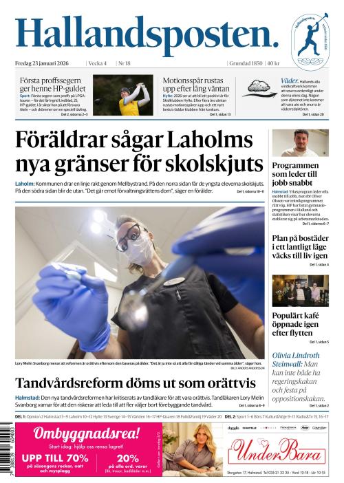Hallandsposten 23.1.2026
