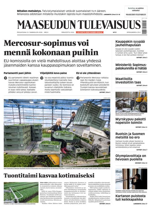 Maaseudun Tulevaisuus 23.1.2026