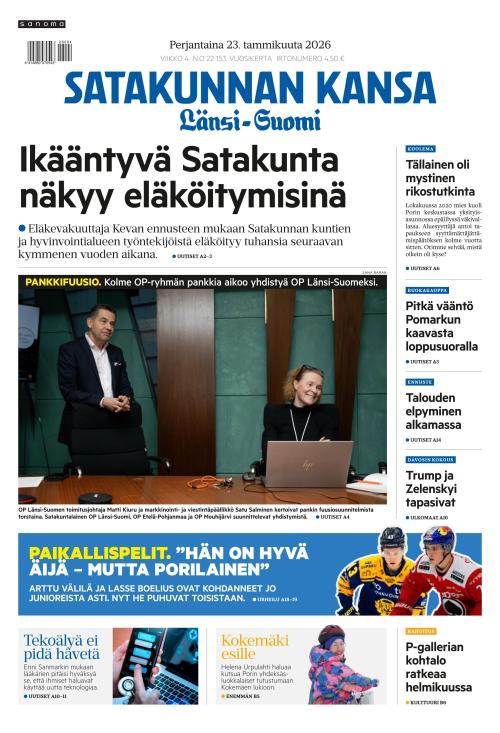 Satakunnan Kansa Länsi-Suomi 23.1.2026