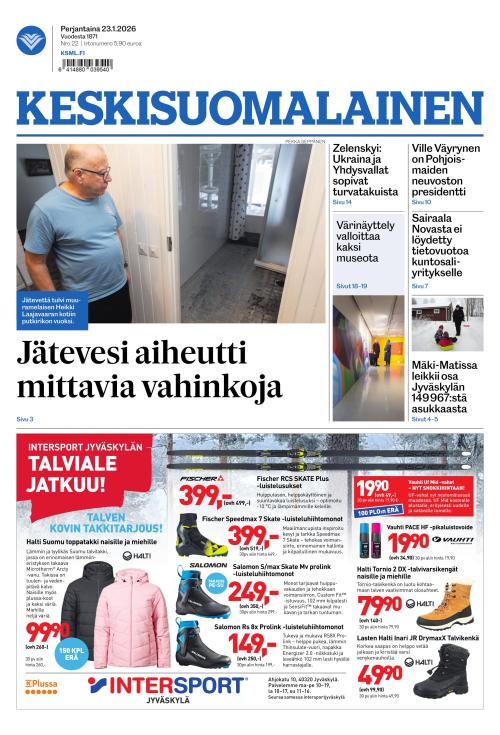 Keskisuomalainen 23.1.2026