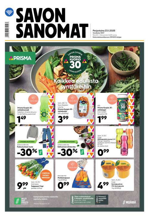 Savon Sanomat 23.1.2026