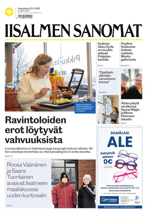 Iisalmen Sanomat 23.1.2026