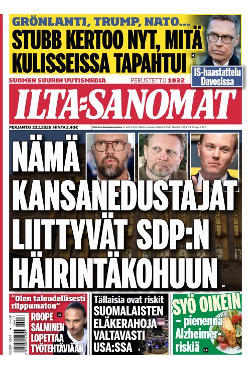 Ilta-Sanomat 23.1.2026