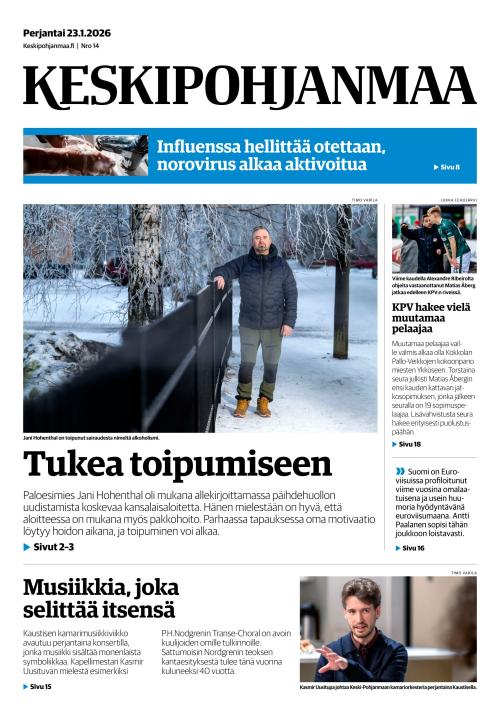 Keskipohjanmaa 23.1.2026