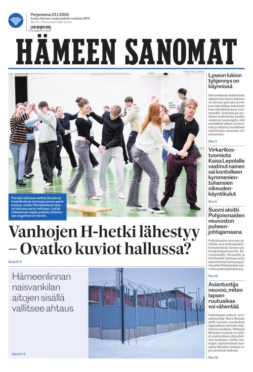 Hämeen Sanomat 23.1.2026
