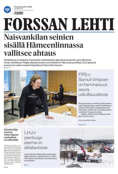 Forssan Lehti 23.1.2026