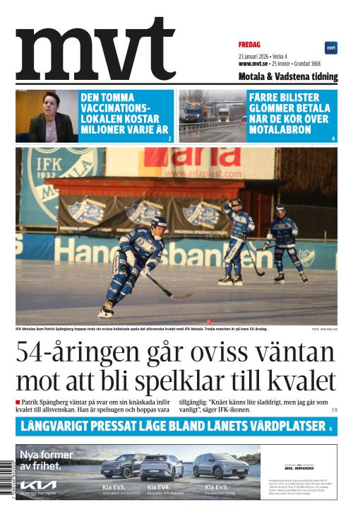 Motala Vadstena Tidning 23.1.2026