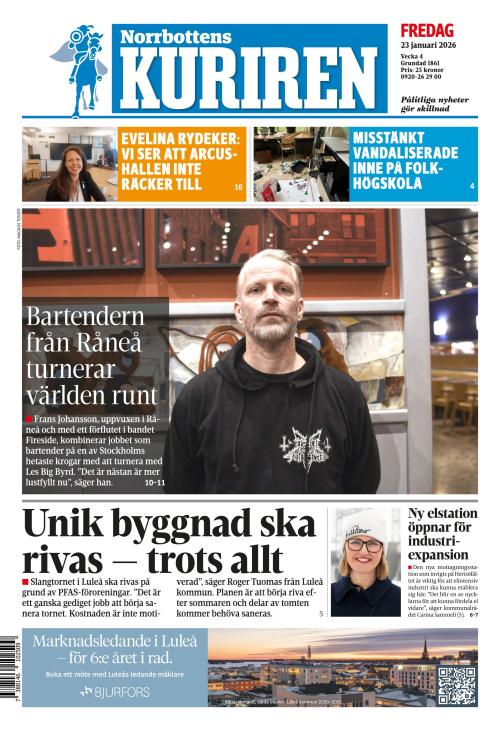 Norrbottens-kuriren 23.1.2026