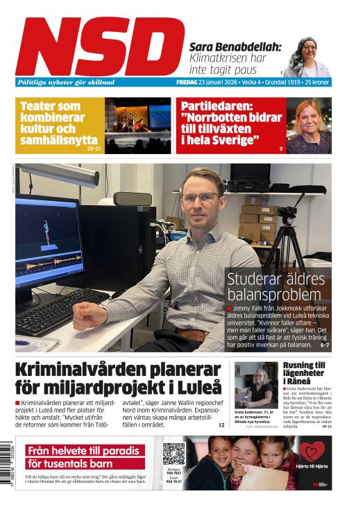 Norrländska Socialdemokraten 23.1.2026