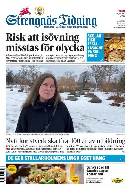 Strengnäs Tidning 23.1.2026