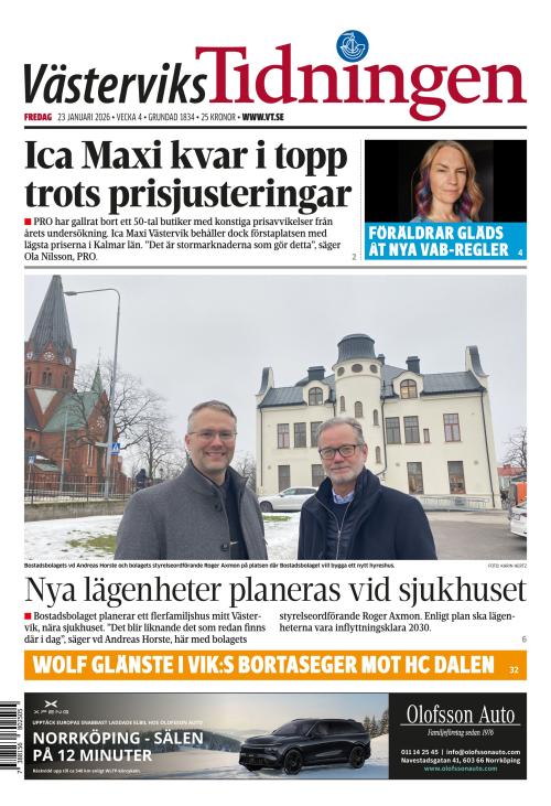 Västerviks-Tidningen 23.1.2026
