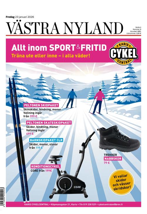 Västra Nyland 23.1.2026