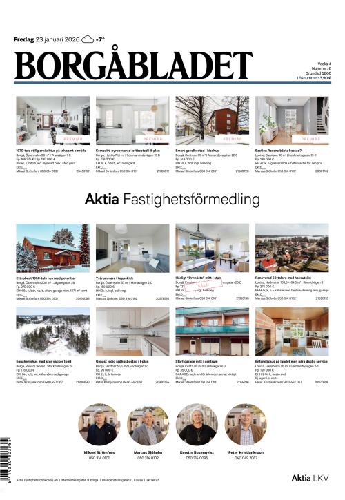 Borgåbladet 23.1.2026