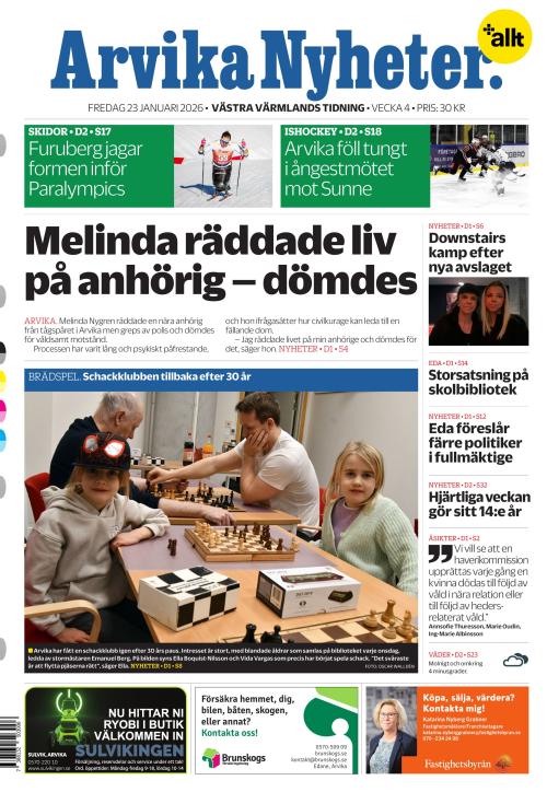 Arvika Nyheter 23.1.2026