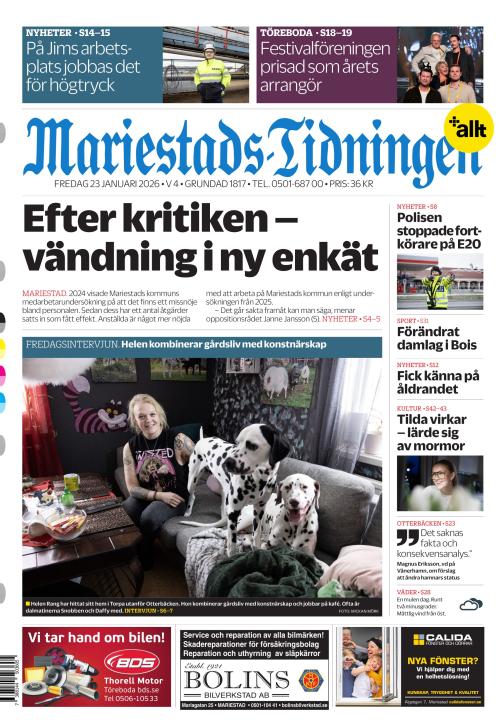 Mariestads-Tidningen 23.1.2026