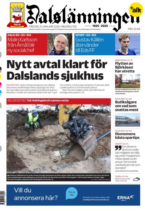 Dalslänningen 23.1.2026