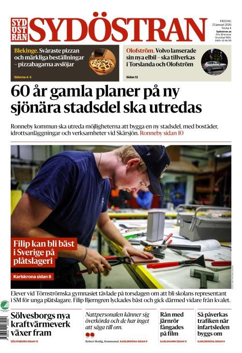 Sydöstran 23.1.2026
