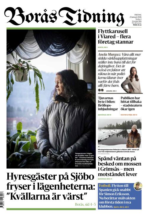 Borås Tidning 23.1.2026