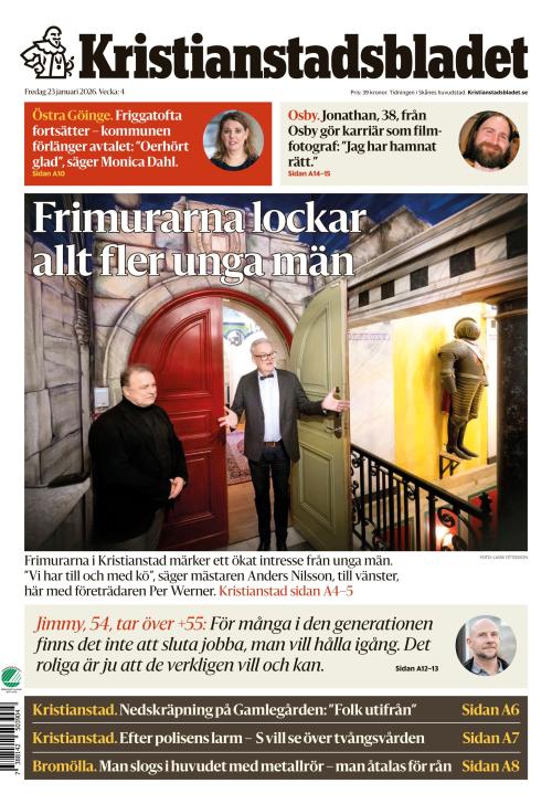 Kristianstadsbladet 23.1.2026