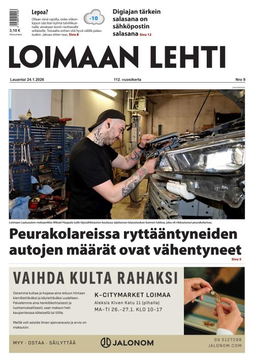 Loimaan Lehti 24.1.2026