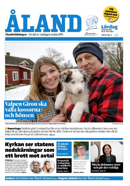 Ålandstidningen 24.1.2026
