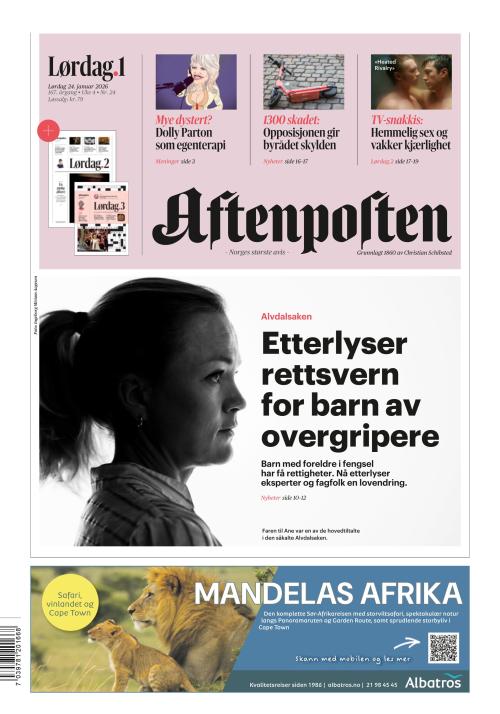 Aftenposten 24.1.2026