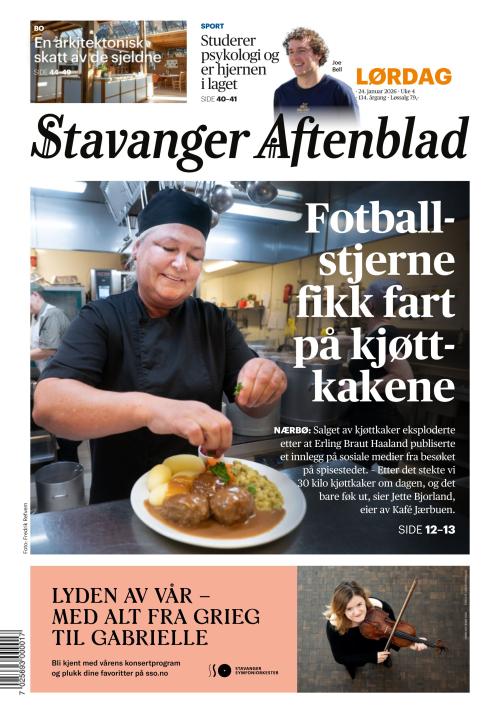 Stavanger Aftenblad 24.1.2026