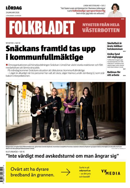 Folkbladet (Västerbotten) (SE) 24.1.2026