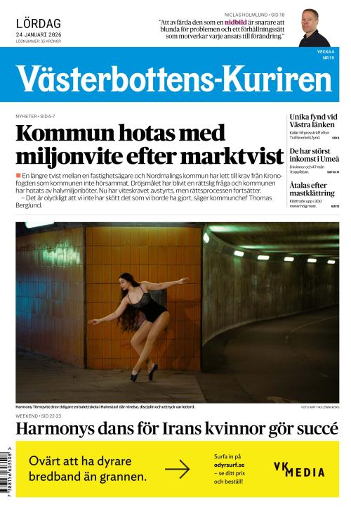 Västerbottens-Kuriren (SE) 24.1.2026