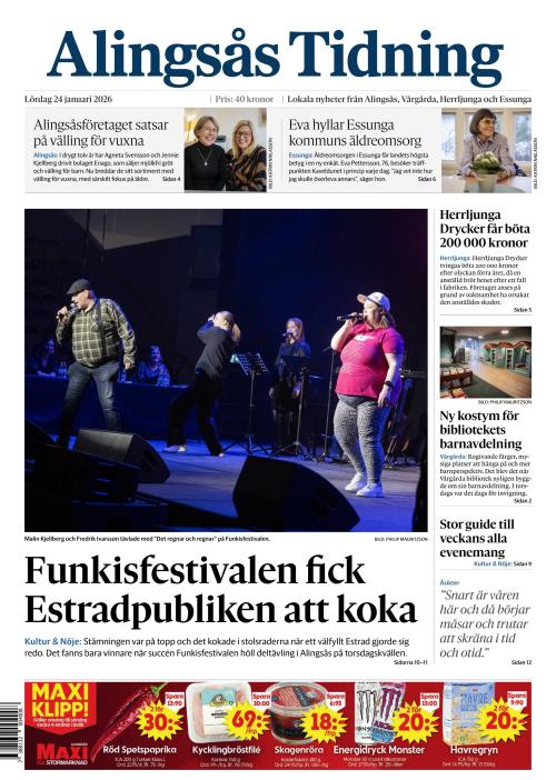 Alingsås Tidning 24.1.2026