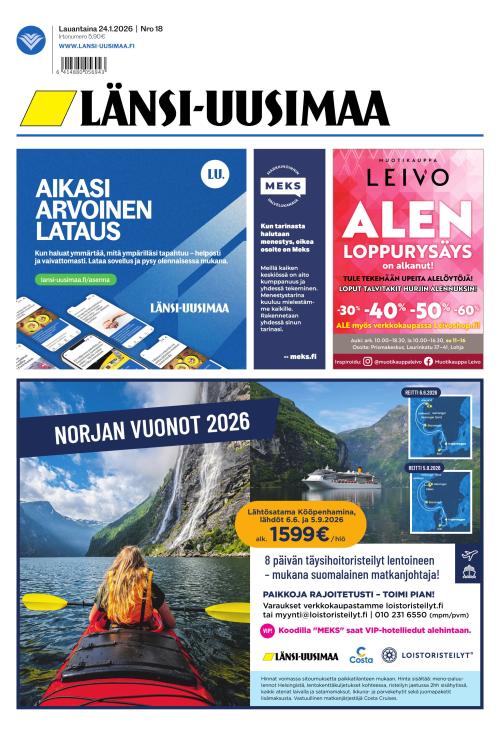 Länsi-Uusimaa 24.1.2026