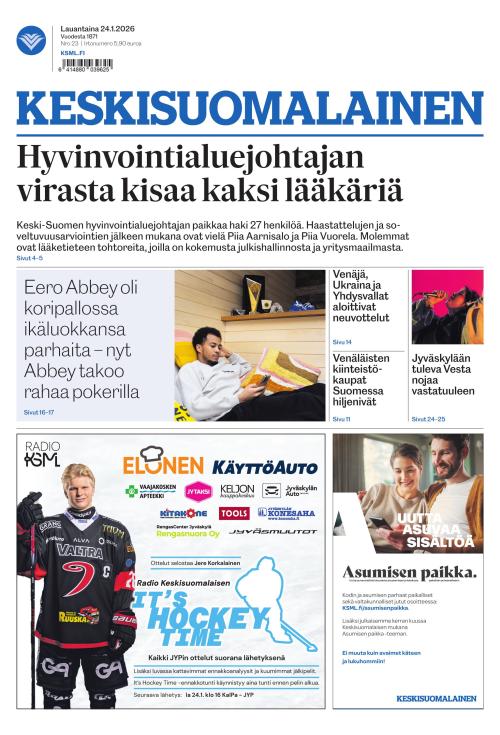 Keskisuomalainen 24.1.2026