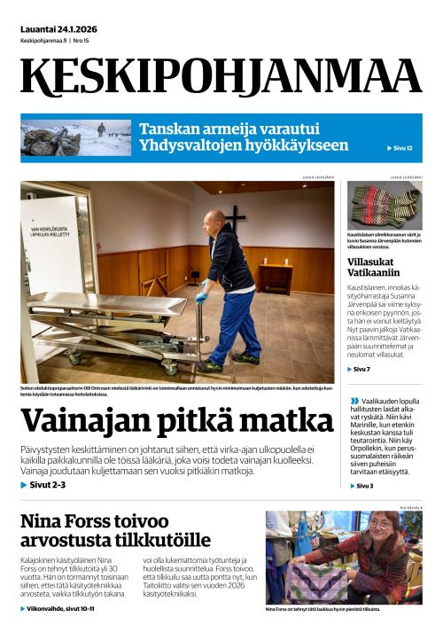 Keskipohjanmaa 24.1.2026