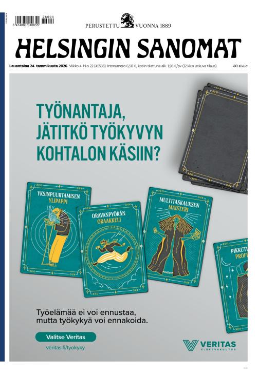 Helsingin Sanomat 24.1.2026