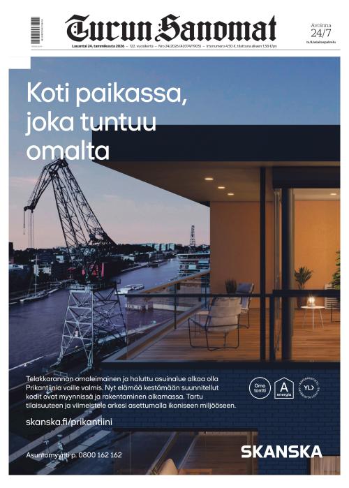 Turun Sanomat 24.1.2026