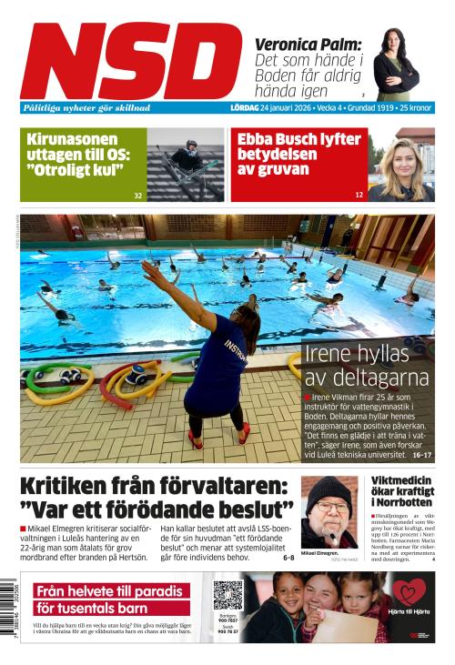 Norrländska Socialdemokraten 24.1.2026
