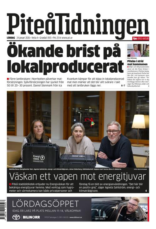 Piteå-Tidningen 24.1.2026