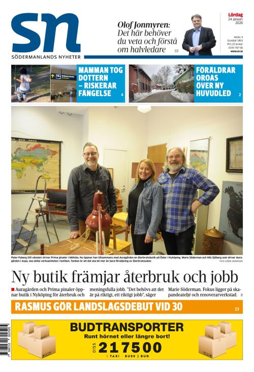 Södermanlands Nyheter 24.1.2026