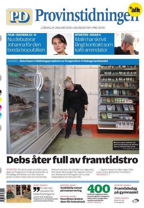 Provinstidningen Dalsland 24.1.2026
