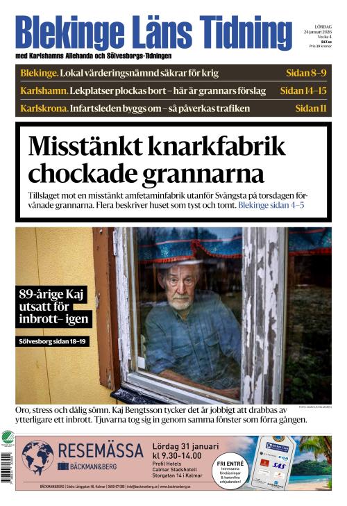 Blekinge Läns Tidning 24.1.2026