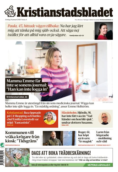 Kristianstadsbladet 24.1.2026