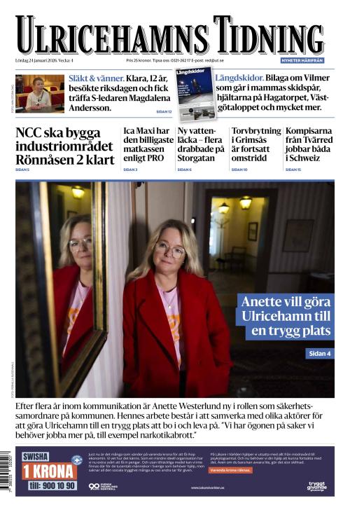 Ulricehamns Tidning 24.1.2026