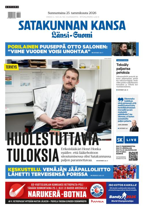 Satakunnan Kansa Länsi-Suomi 25.1.2026