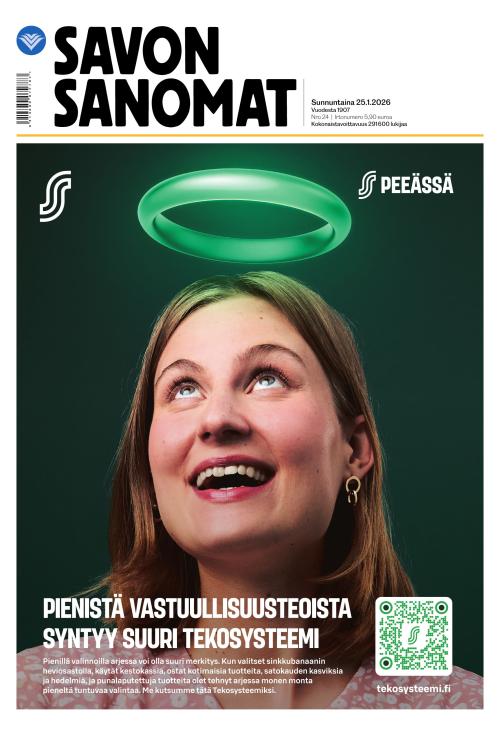 Savon Sanomat 25.1.2026