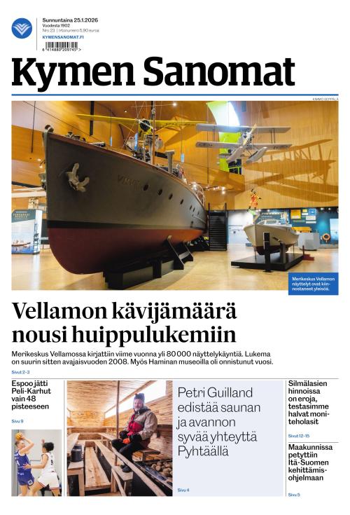 Kymen Sanomat 25.1.2026