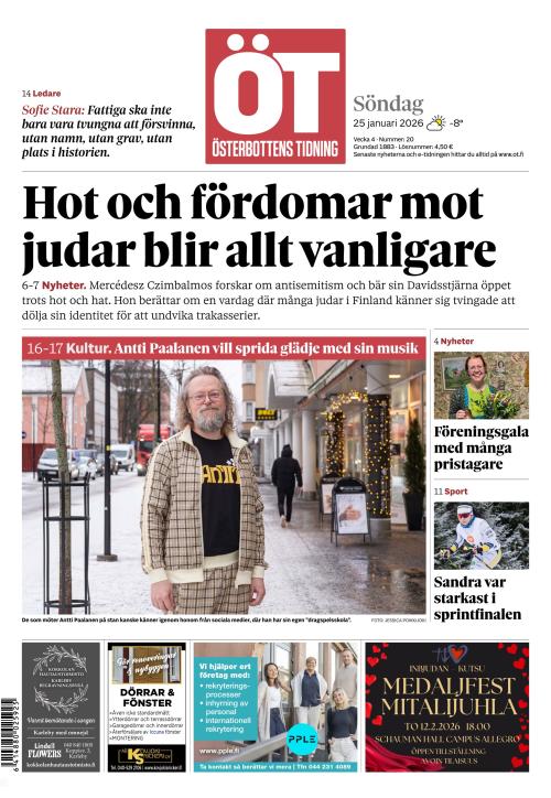 Österbottens Tidning 25.1.2026